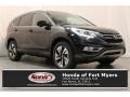 2016 Crystal Black Pearl Honda CR-V Touring AWD  photo #1