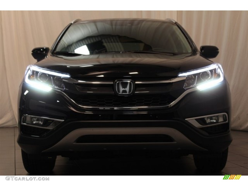 2016 CR-V Touring AWD - Crystal Black Pearl / Black photo #4