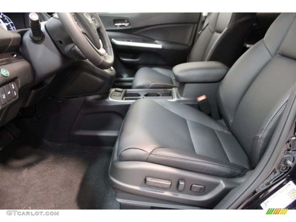 2016 CR-V Touring AWD - Crystal Black Pearl / Black photo #10