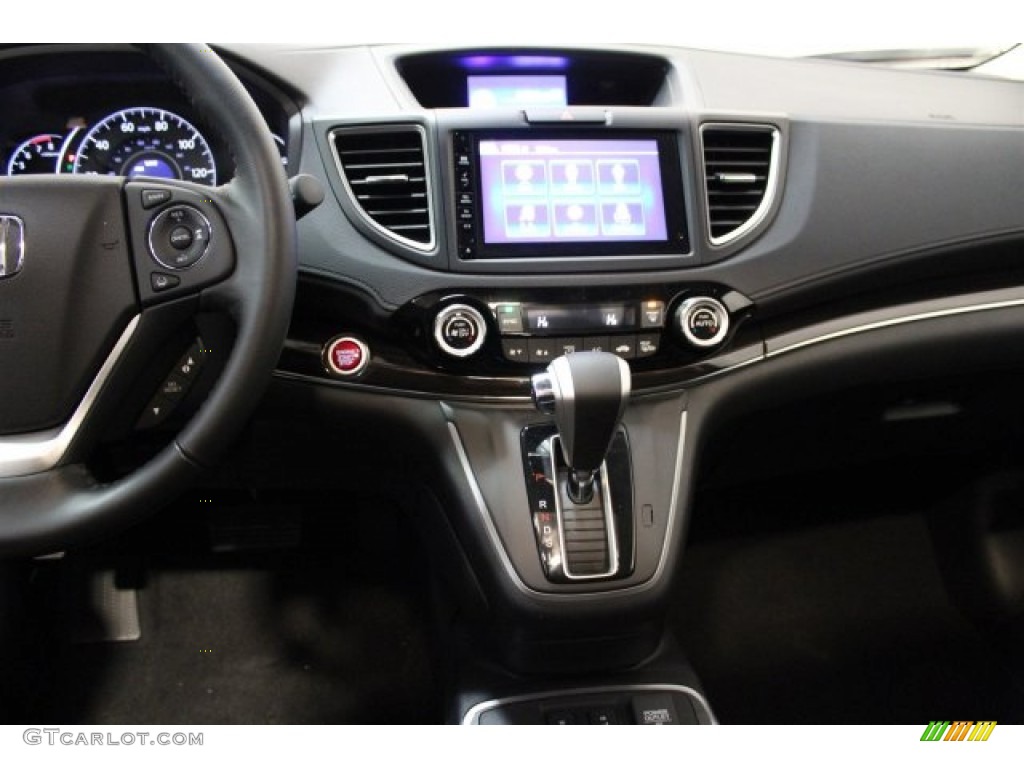 2016 CR-V Touring AWD - Crystal Black Pearl / Black photo #16