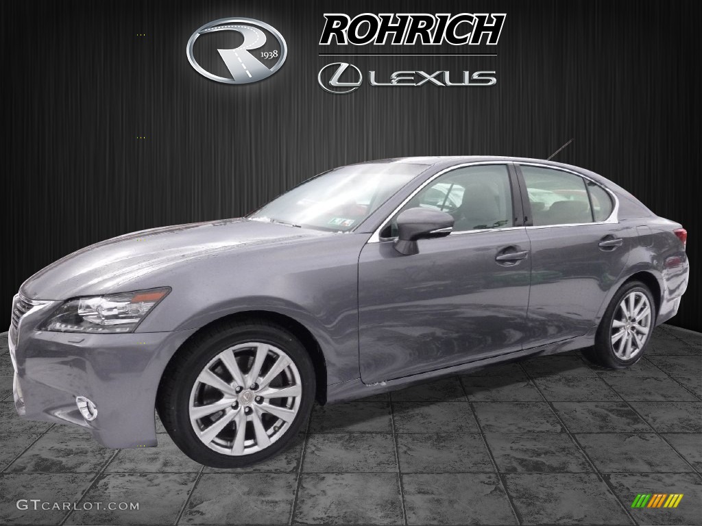 2013 GS 350 AWD - Nebula Gray Pearl / Light Gray photo #3