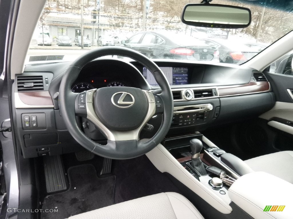 2013 GS 350 AWD - Nebula Gray Pearl / Light Gray photo #7