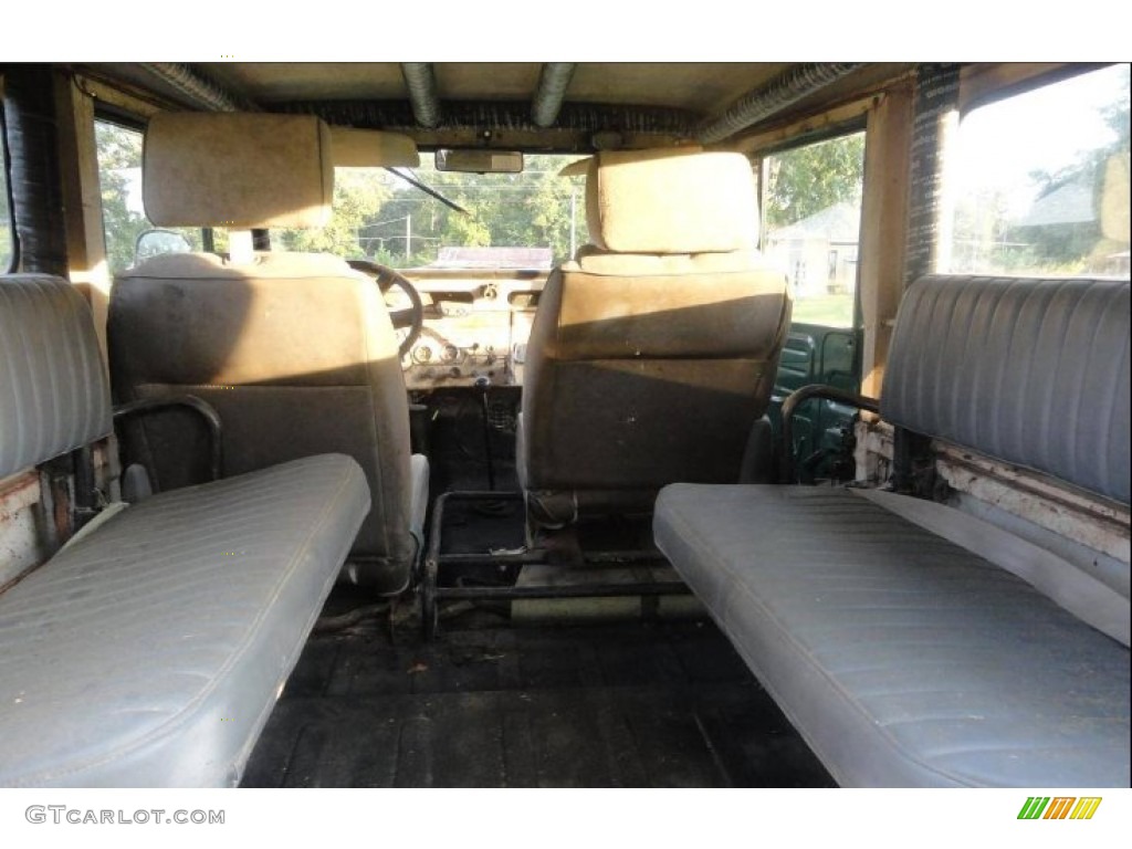 1963 Toyota Land Cruiser FJ40 Interior Color Photos