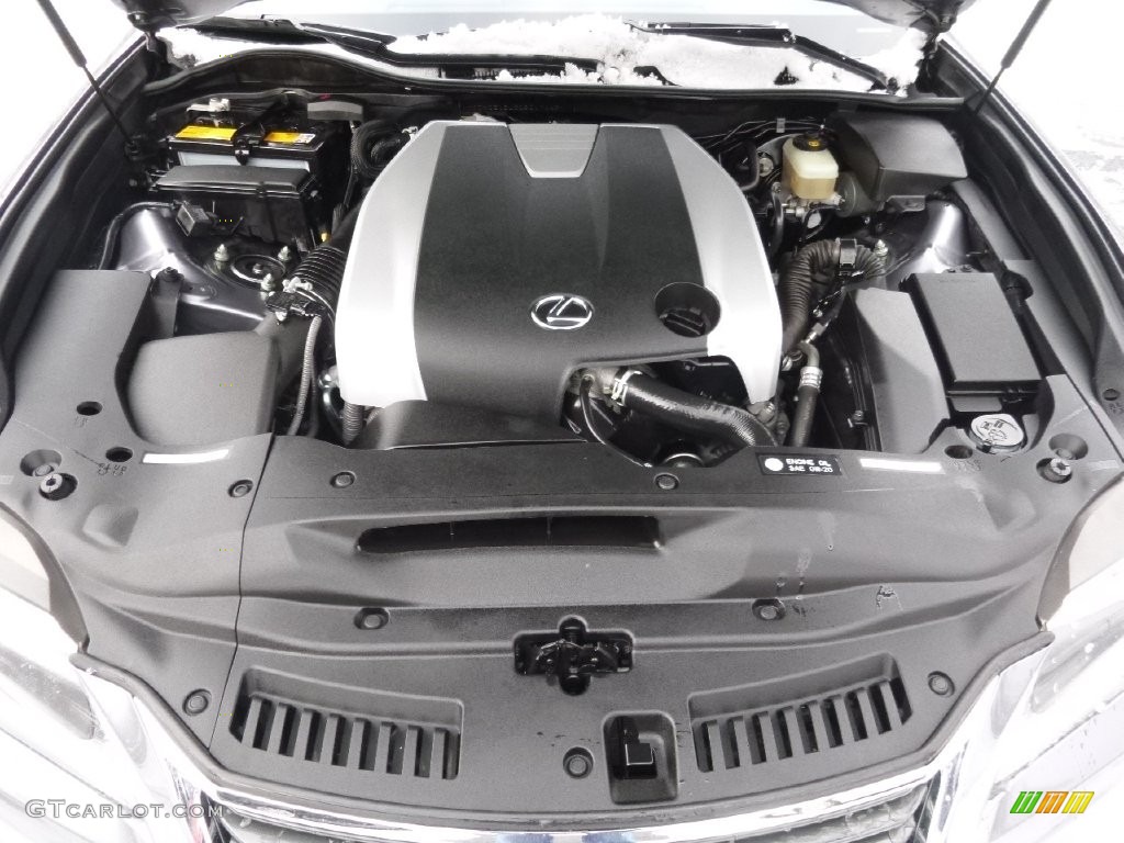 2013 GS 350 AWD - Nebula Gray Pearl / Light Gray photo #15