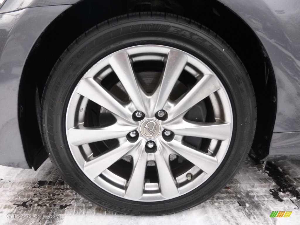 2013 GS 350 AWD - Nebula Gray Pearl / Light Gray photo #16