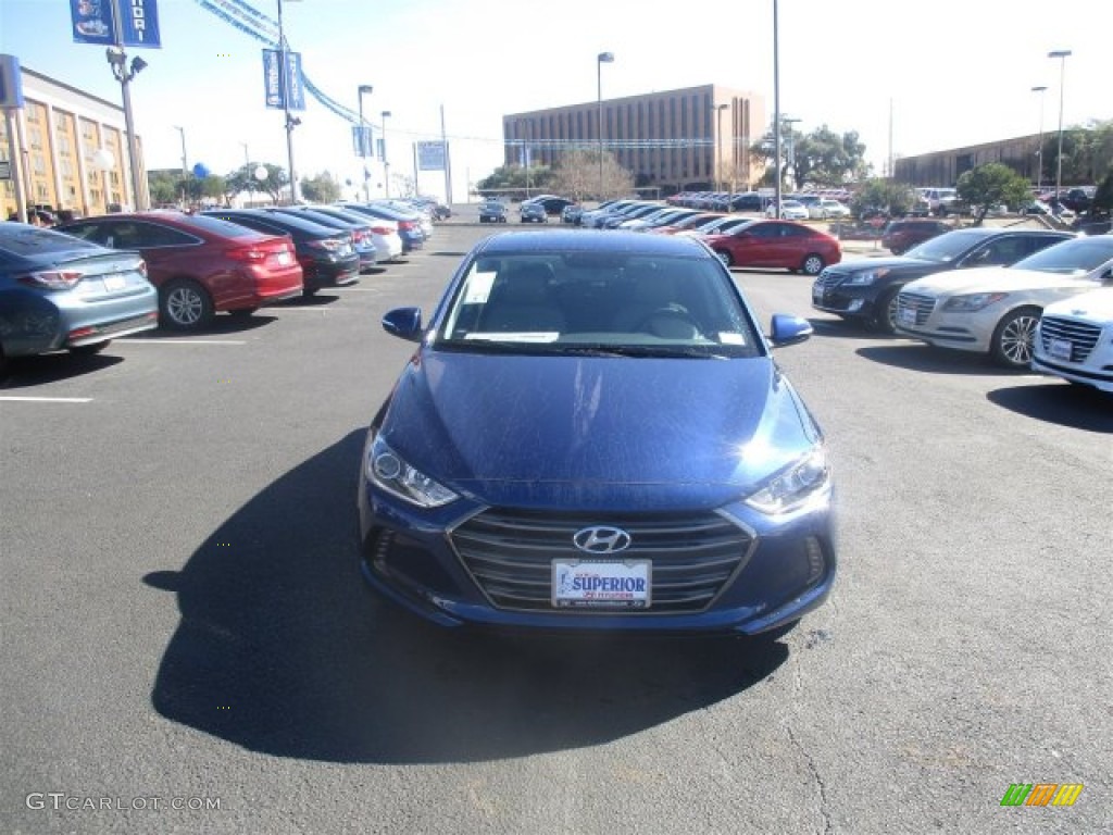 2017 Elantra Limited - Lakeside Blue / Gray photo #5