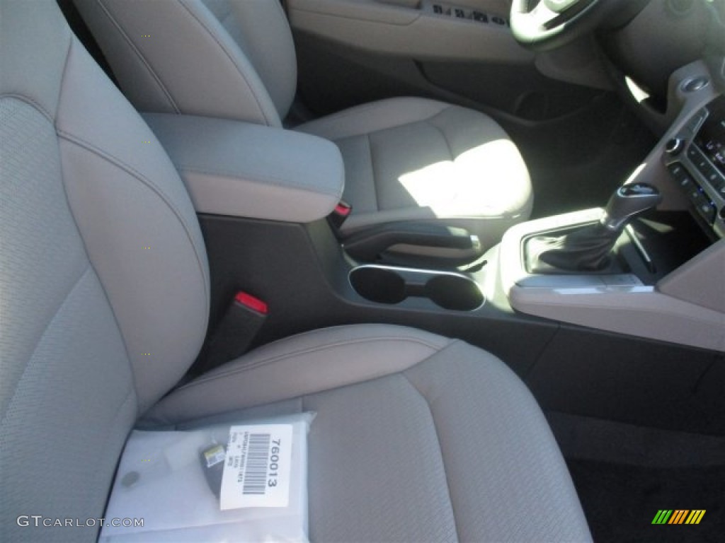 2017 Elantra Limited - Lakeside Blue / Gray photo #14