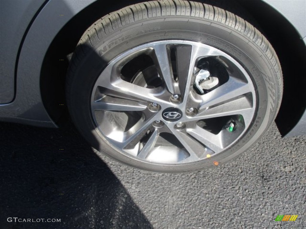 2017 Elantra Limited - Gray / Black photo #19