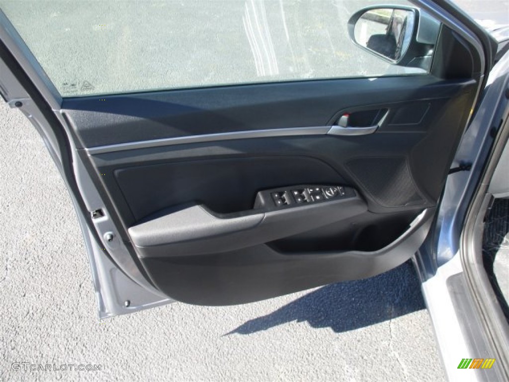 2017 Elantra Limited - Gray / Black photo #21