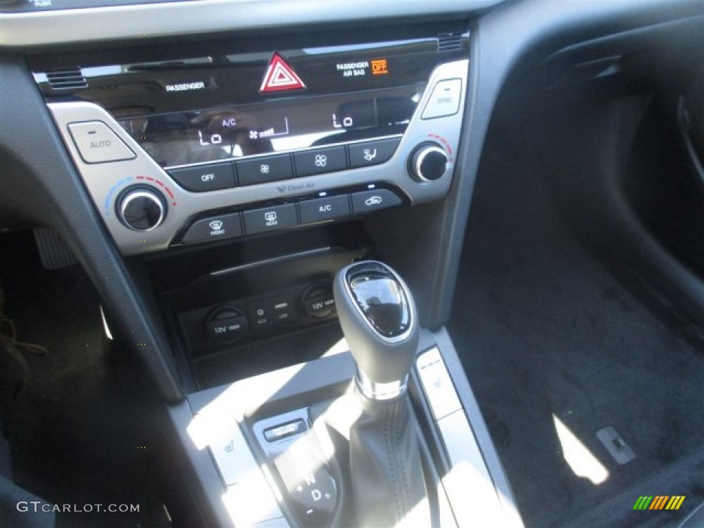2017 Elantra Limited - Gray / Black photo #23