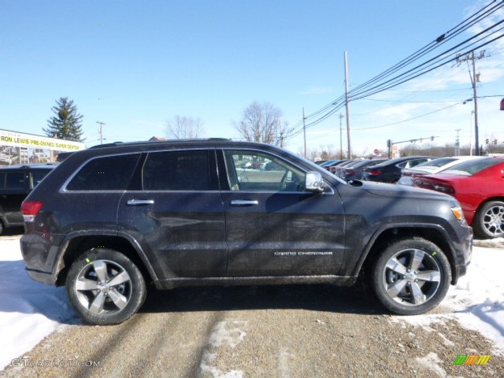 Maximum Steel Metallic 2016 Jeep Grand Cherokee Overland 4x4 Exterior Photo #110469470