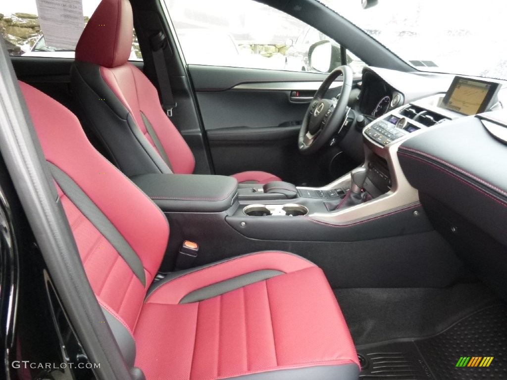 2016 NX 200t F Sport AWD - Obsidian Black / Rioja Red photo #12