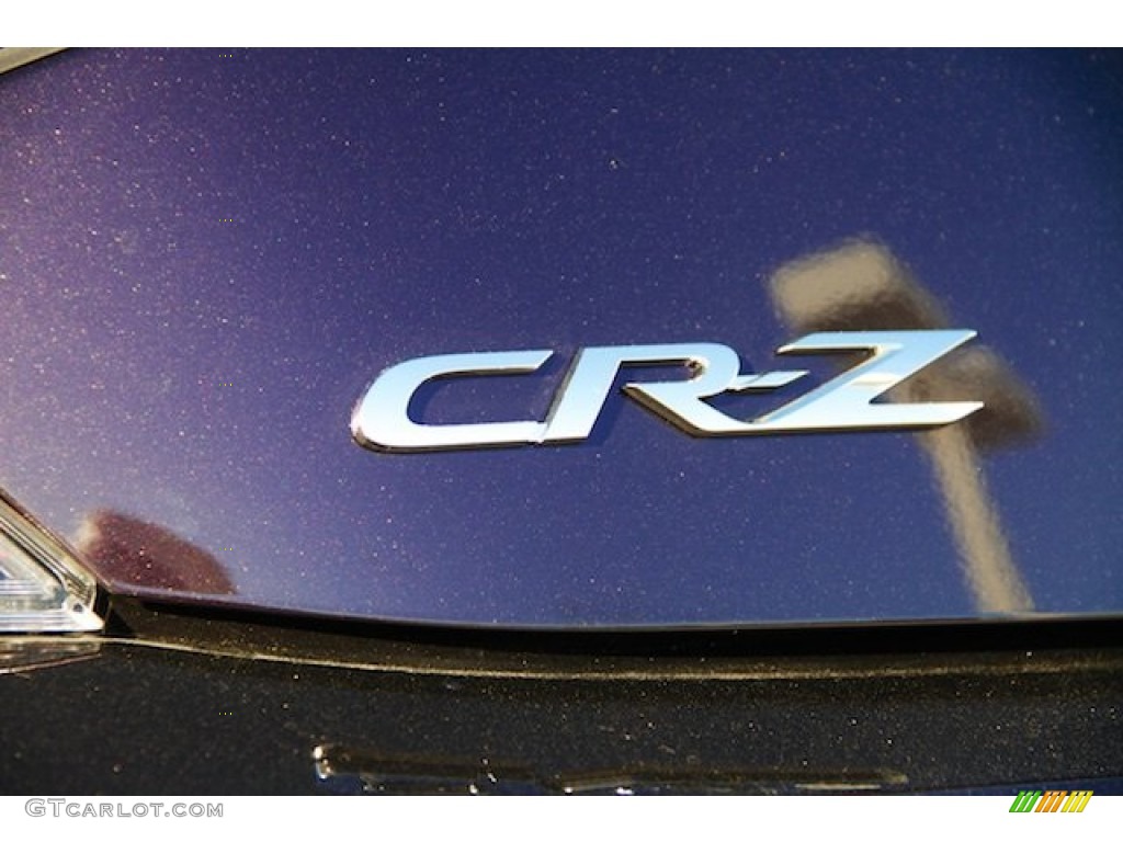 2016 CR-Z EX-L Navi - Deep Violet Pearl II / Black photo #3