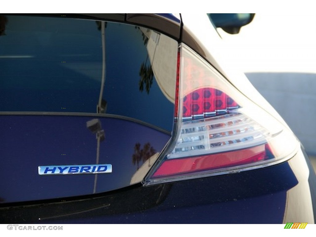 2016 CR-Z EX-L Navi - Deep Violet Pearl II / Black photo #4