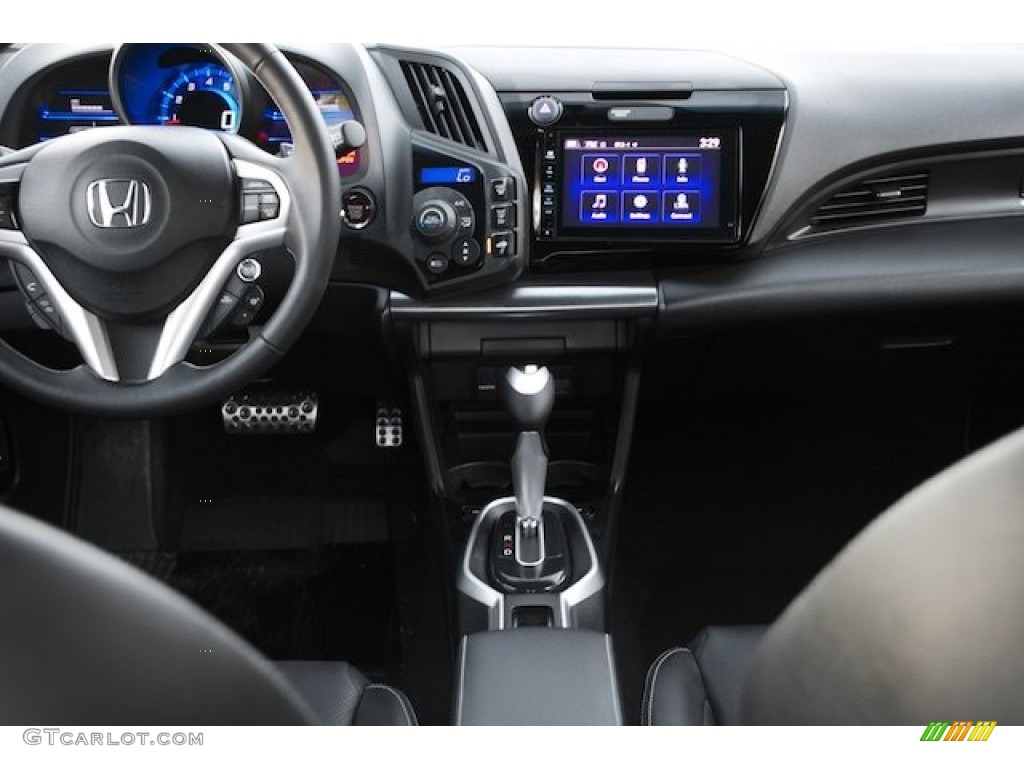 2016 CR-Z EX-L Navi - Deep Violet Pearl II / Black photo #14