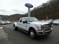 2016 Oxford White Ford F350 Super Duty Lariat Crew Cab 4x4 DRW  photo #4