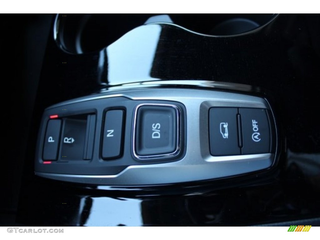 2016 Pilot Elite AWD - Crystal Black Pearl / Black photo #27