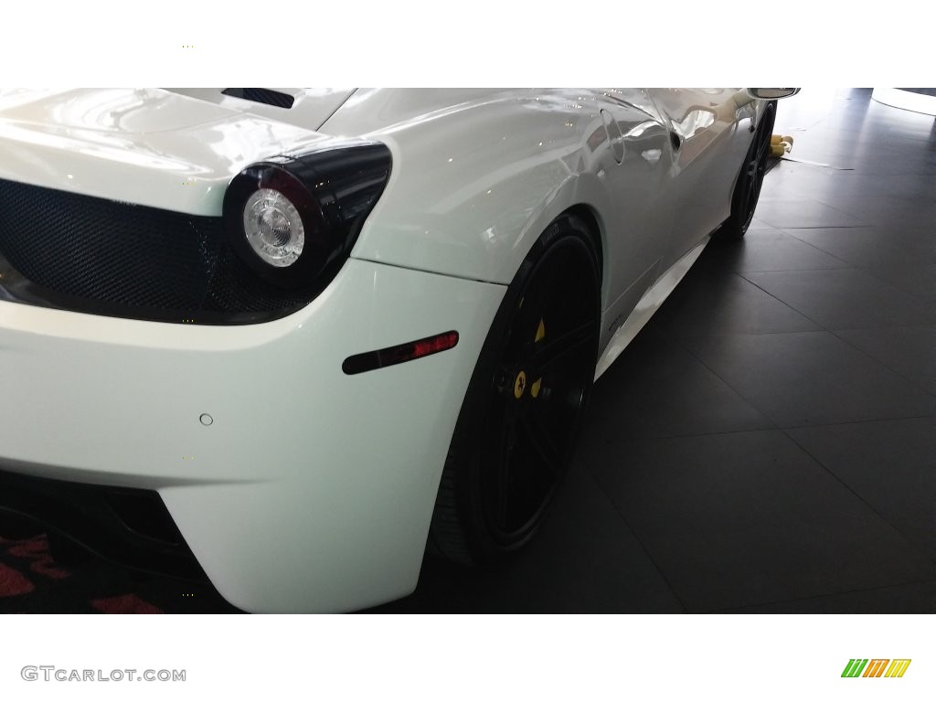 2013 458 Spider - Bianco Avus (White) / Nero photo #25