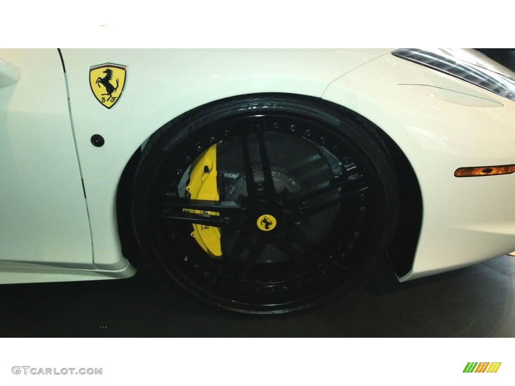 2013 458 Spider - Bianco Avus (White) / Nero photo #27