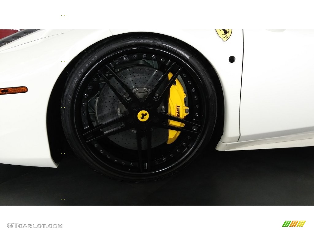 2013 458 Spider - Bianco Avus (White) / Nero photo #29