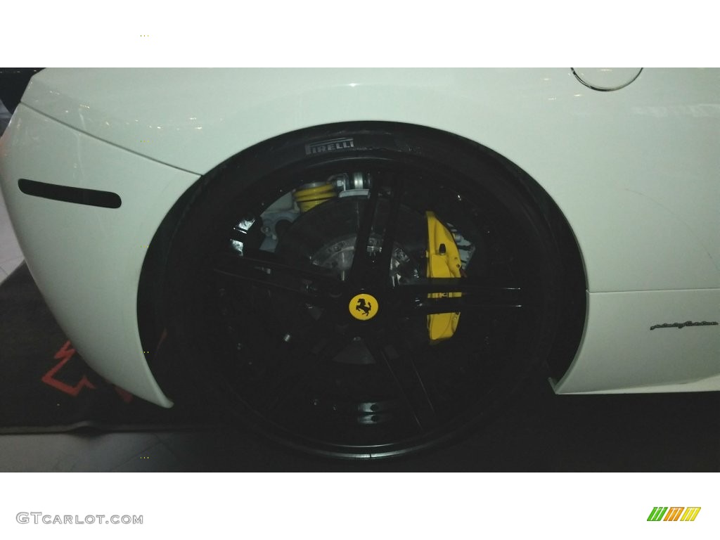 2013 458 Spider - Bianco Avus (White) / Nero photo #30