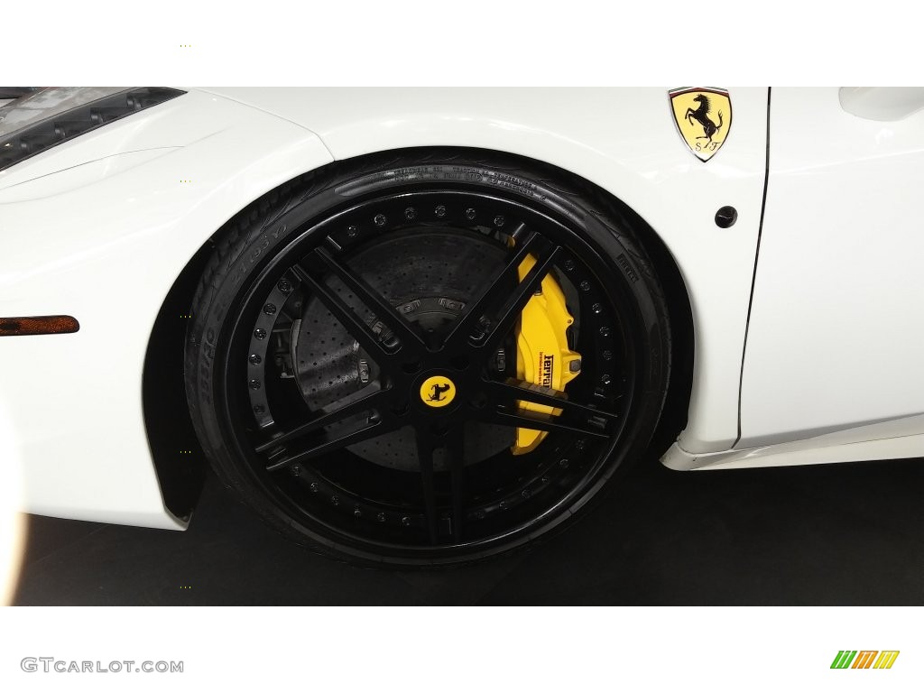 2013 458 Spider - Bianco Avus (White) / Nero photo #32
