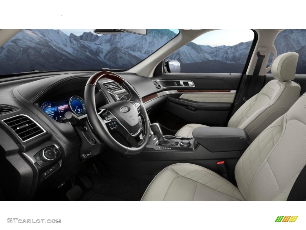 2016 Explorer XLT 4WD - Ingot Silver Metallic / Ebony Black photo #17
