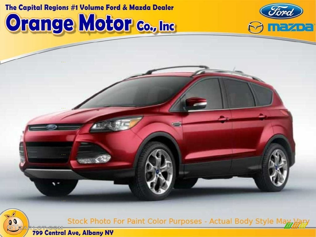 Ruby Red Metallic Ford Escape