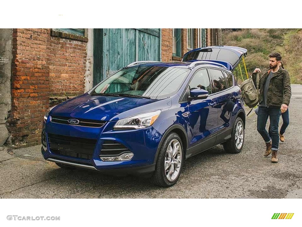 2016 Escape SE 4WD - Ruby Red Metallic / Charcoal Black photo #2