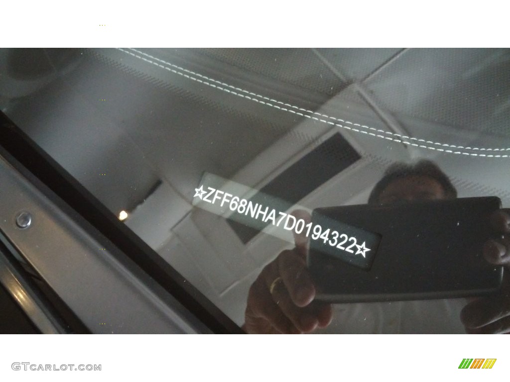 2013 458 Spider - Bianco Avus (White) / Nero photo #45