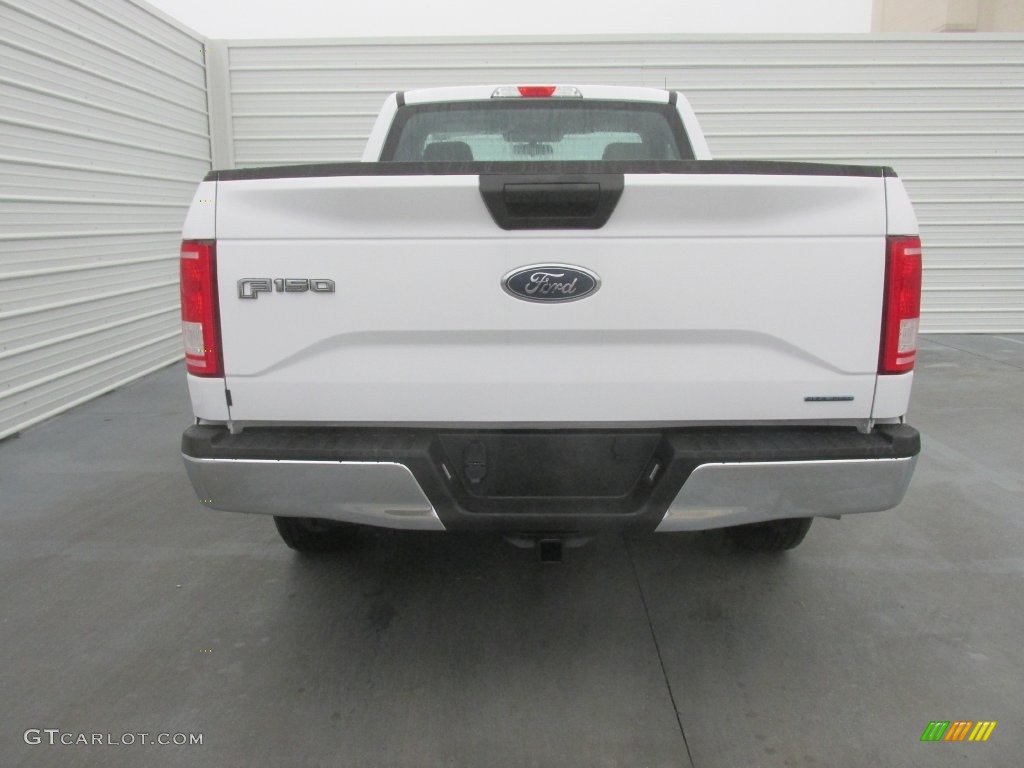 2016 F150 XL Regular Cab - Oxford White / Medium Earth Gray photo #5