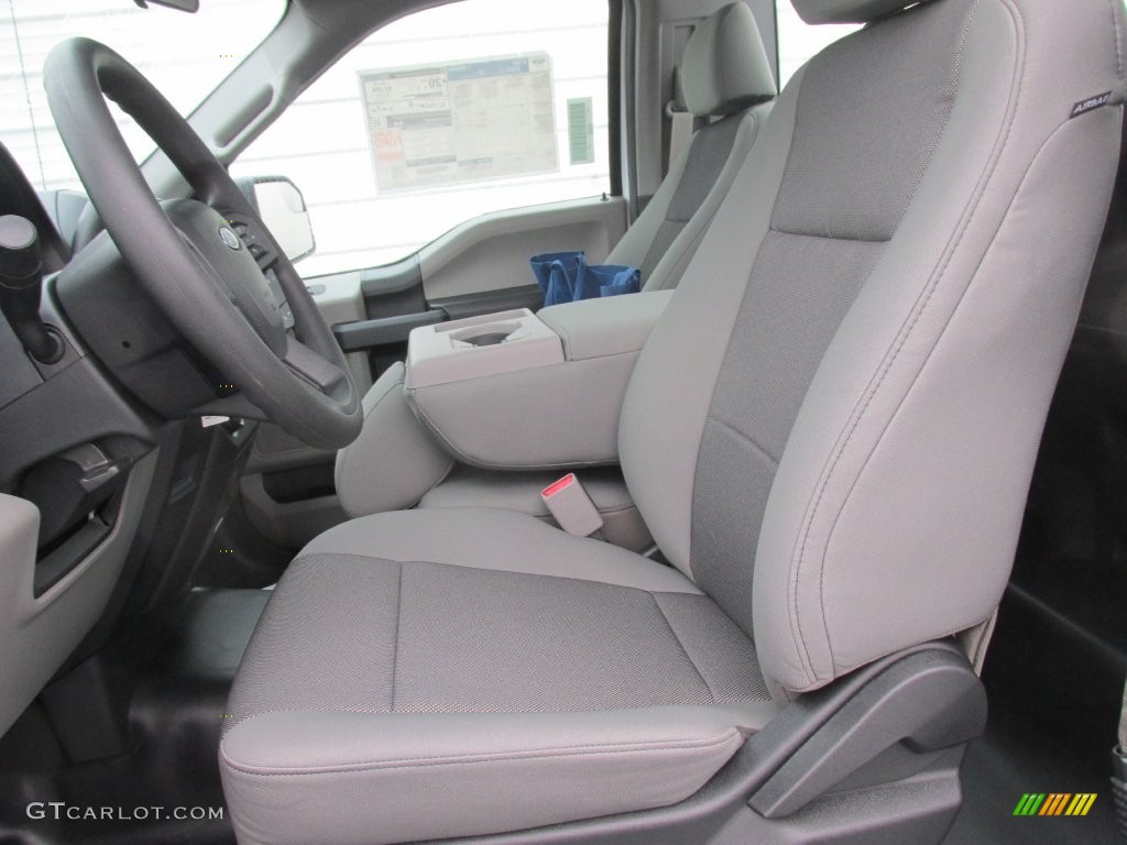 2016 F150 XL Regular Cab - Oxford White / Medium Earth Gray photo #19