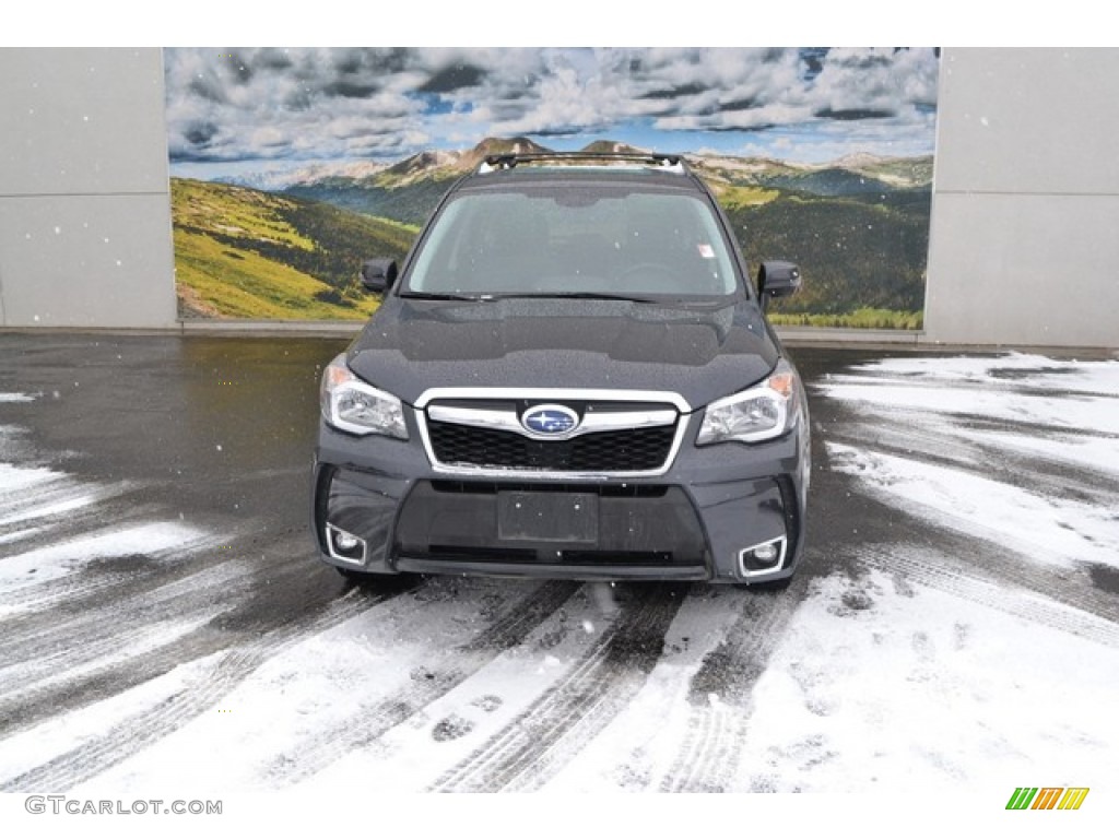 Crystal Black Silica 2016 Subaru Forester 2.0XT Touring Exterior Photo #110480372