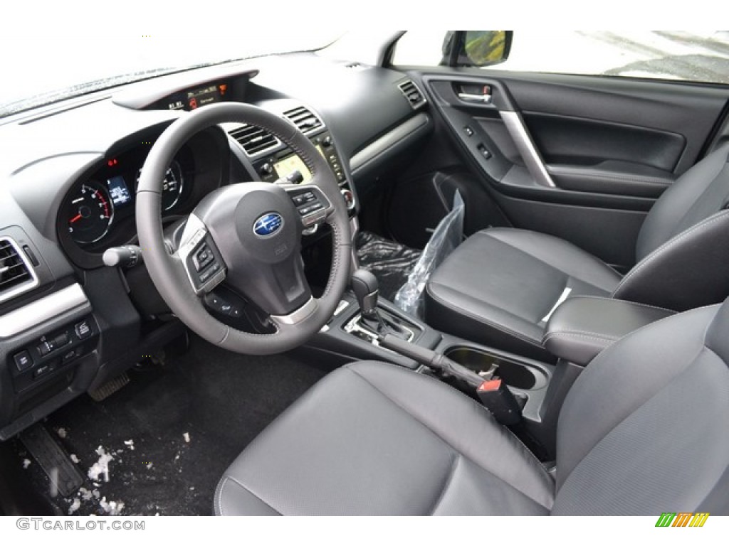 Black Interior 2016 Subaru Forester 2.0XT Touring Photo #110480393