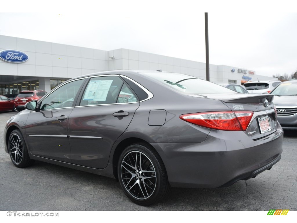 2015 Camry XSE - Predawn Gray Mica / Black photo #5