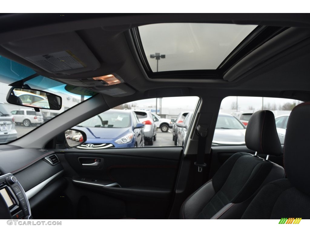 2015 Camry XSE - Predawn Gray Mica / Black photo #10