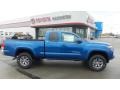 2016 Blazing Blue Pearl Toyota Tacoma SR Access Cab 4x4  photo #2