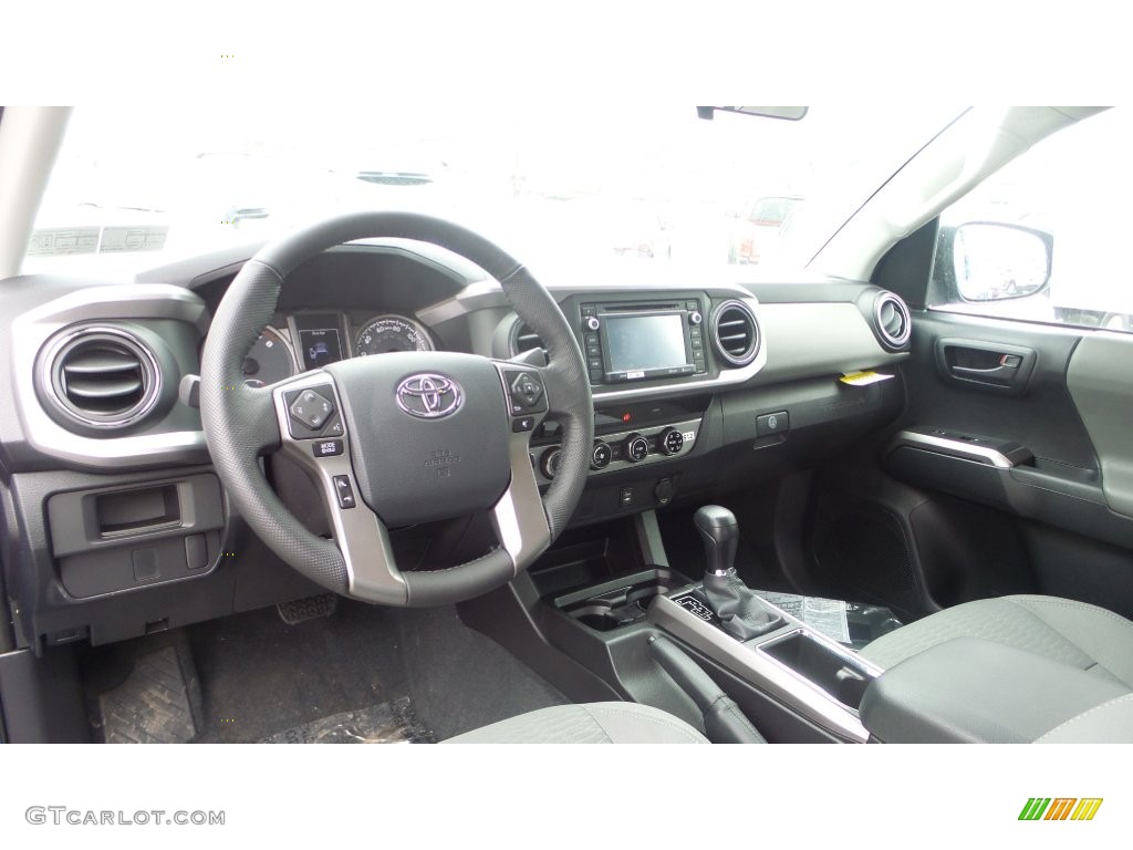 2016 Tacoma SR Access Cab 4x4 - Blazing Blue Pearl / Cement Gray photo #11