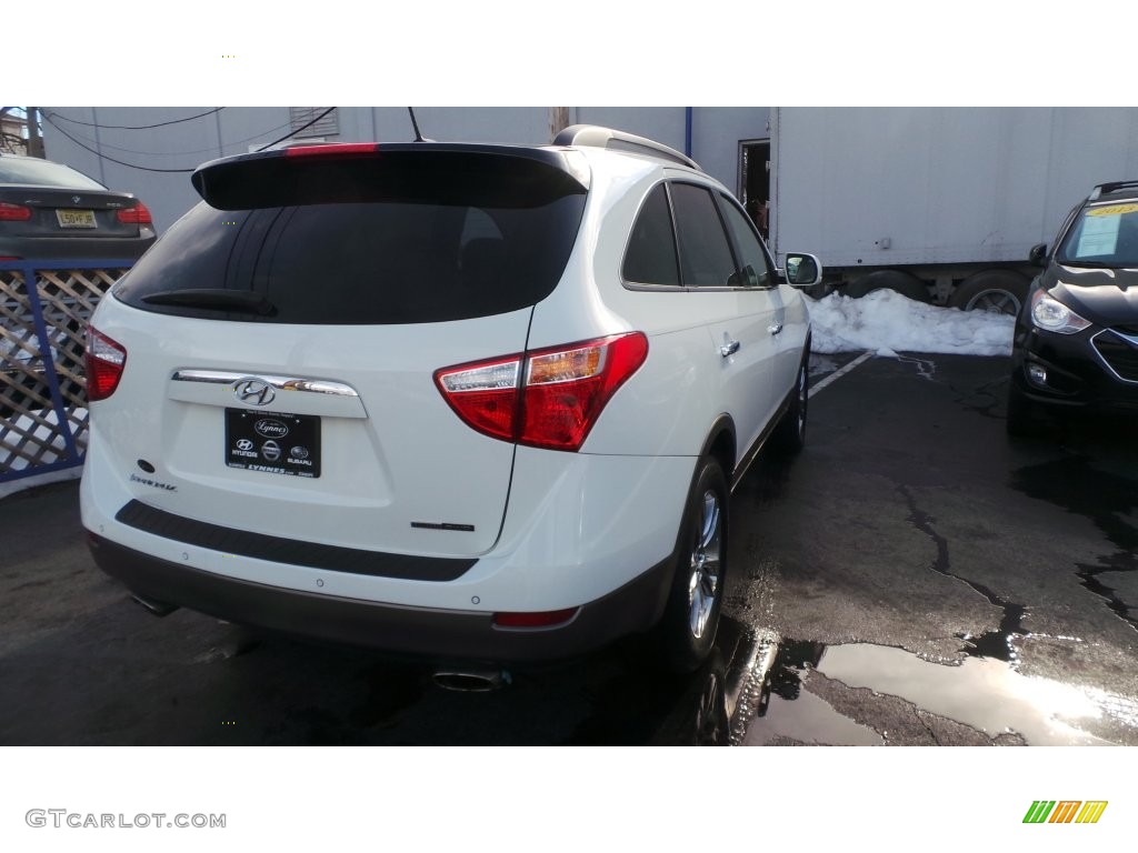 2012 Veracruz Limited AWD - Stone White / Beige photo #6