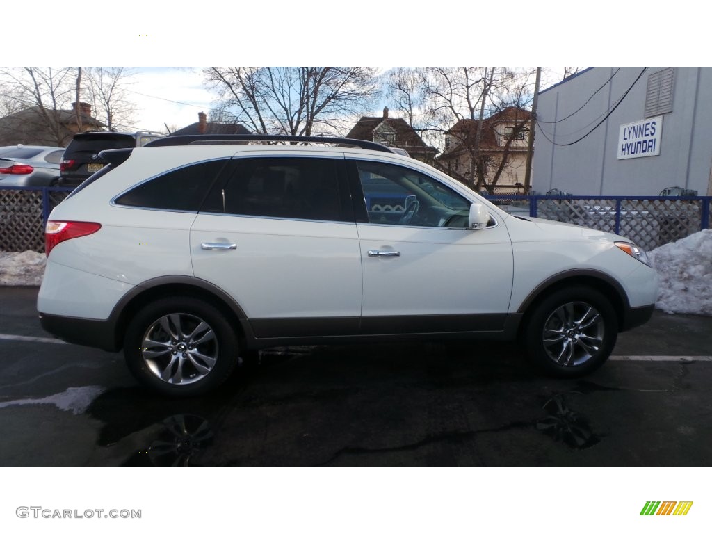 2012 Veracruz Limited AWD - Stone White / Beige photo #7