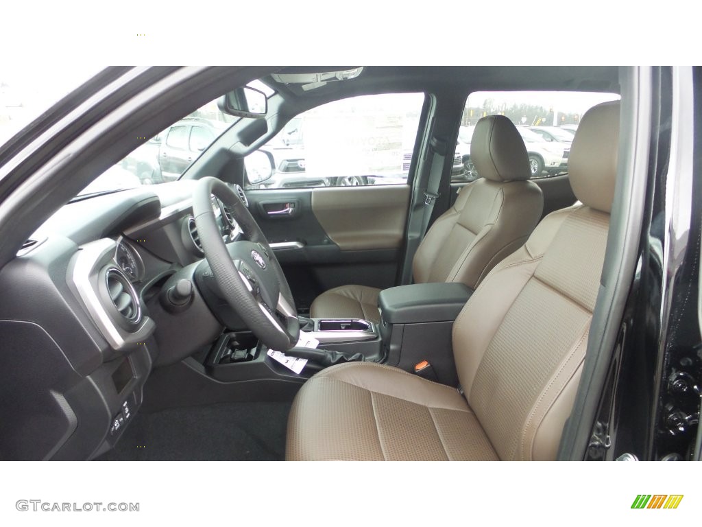 Limited Hickory Interior 2016 Toyota Tacoma Limited Double Cab 4x4 Photo #110483123