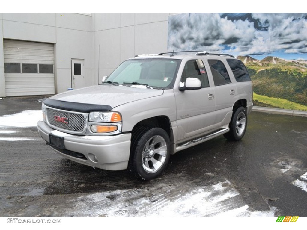 2005 Yukon Denali AWD - Steel Gray Metallic / Stone Gray photo #5