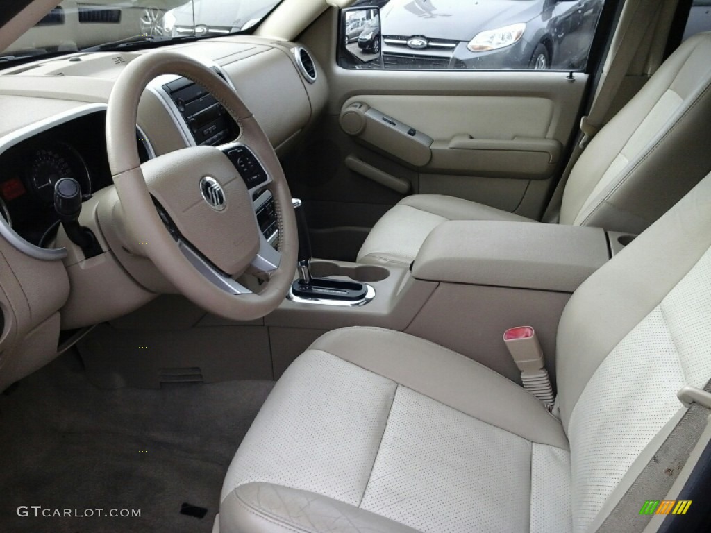 2007 Mountaineer AWD - Black / Camel photo #8