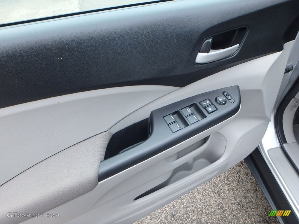 2013 CR-V LX AWD - Alabaster Silver Metallic / Gray photo #19