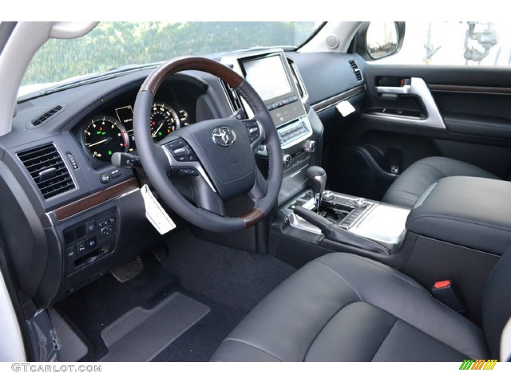 Black Interior 2016 Toyota Land Cruiser 4WD Photo #110486576