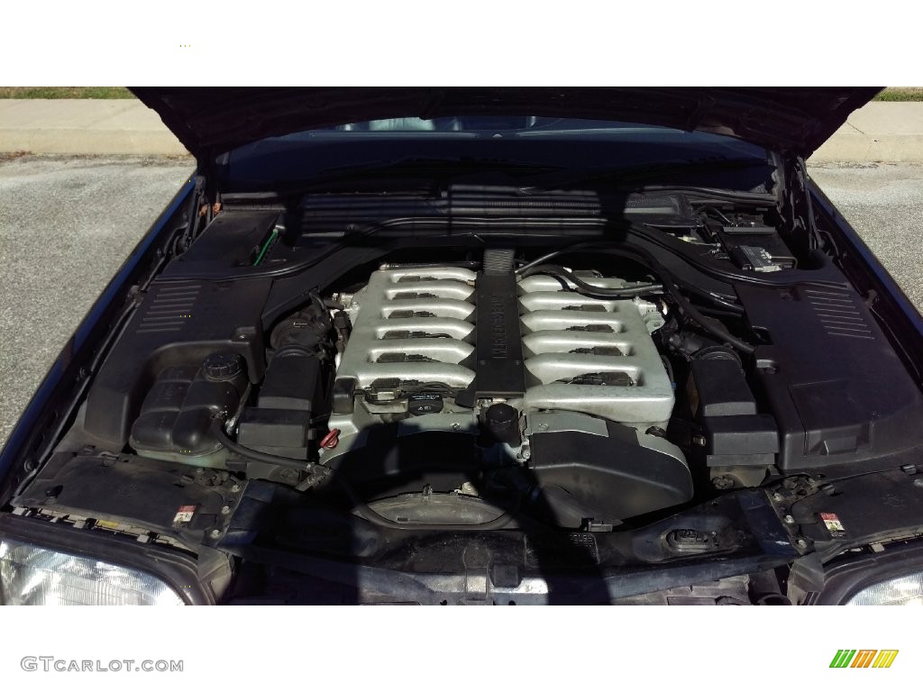 1999 Mercedes-Benz S 600 Sedan 6.0 Liter DOHC 48-Valve V12 Engine Photo #110487074
