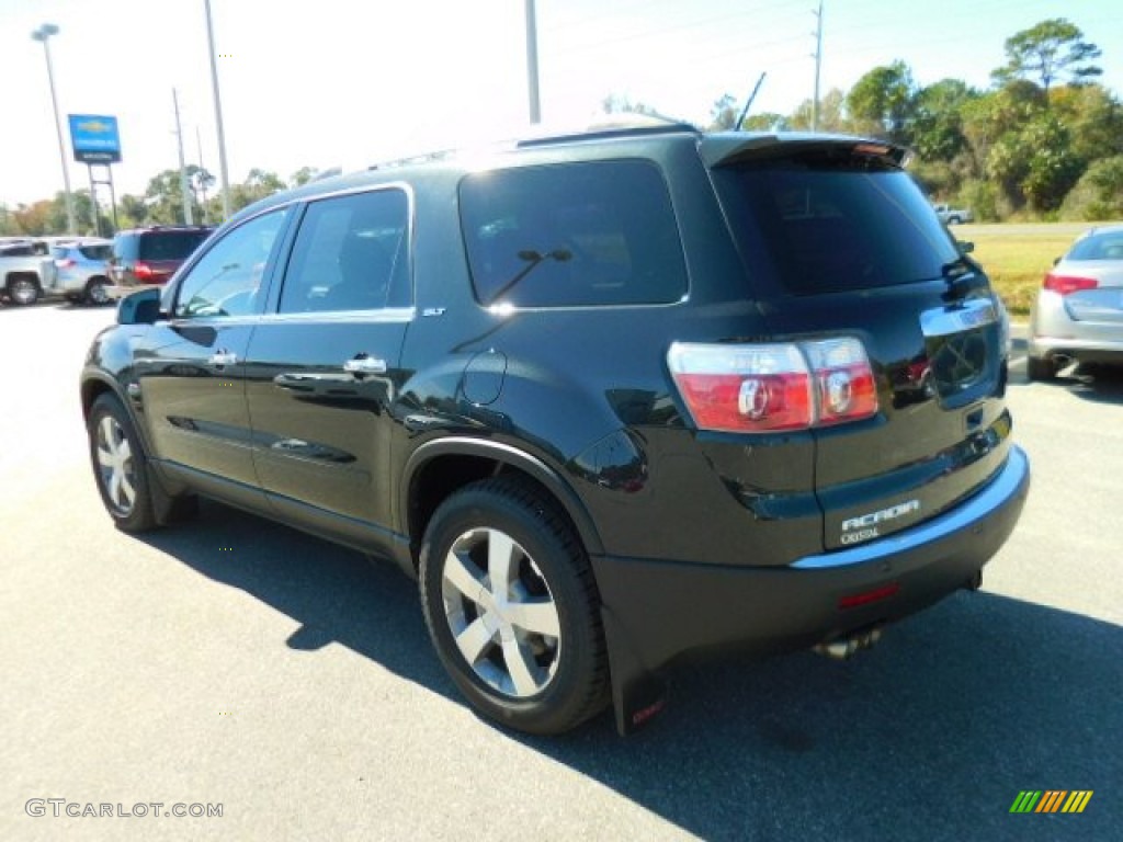 2012 Acadia SLT - Carbon Black Metallic / Ebony photo #3
