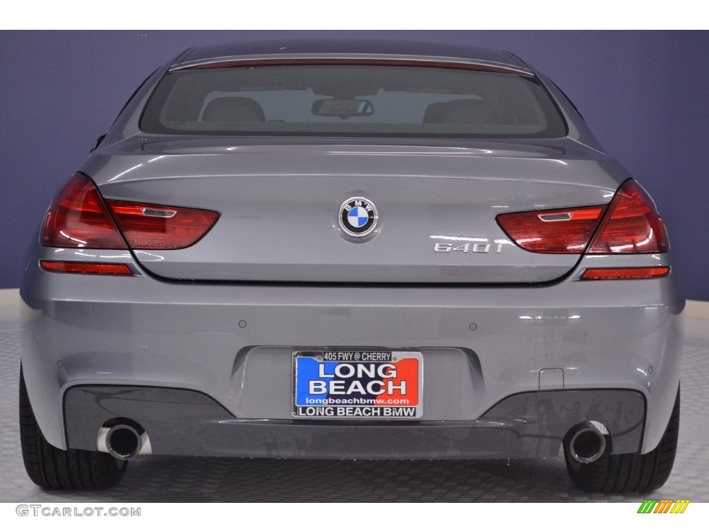 2016 6 Series 640i Gran Coupe - Space Grey Metallic / Black photo #5