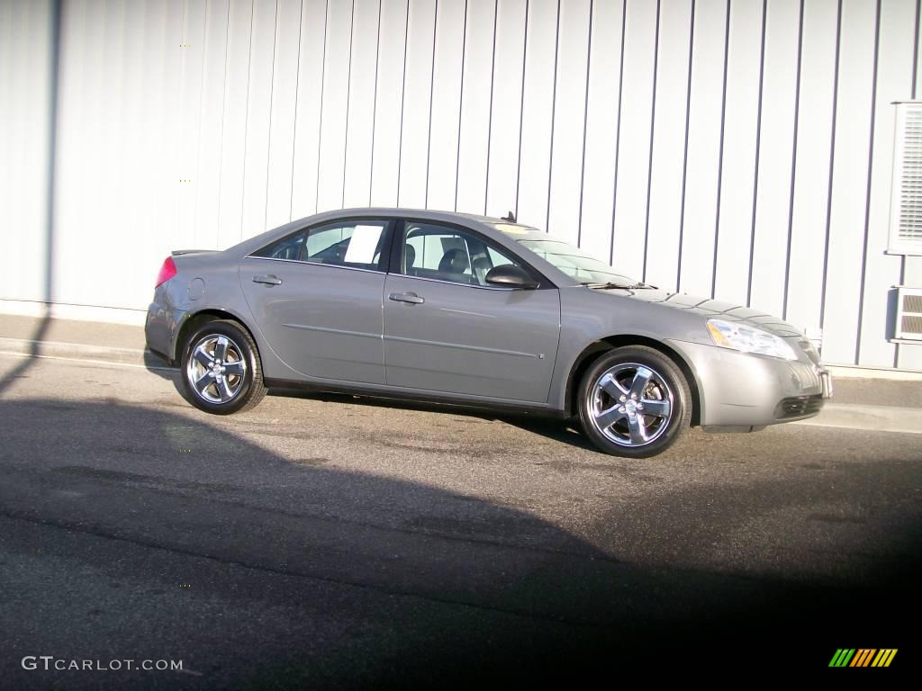 2008 G6 GT Sedan - Dark Steel Gray Metallic / Ebony Black photo #1