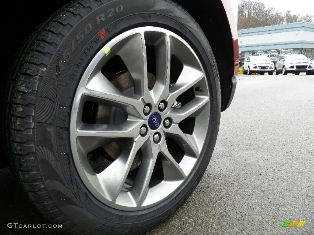 2015 Ford Edge Titanium AWD Wheel Photo #110489396